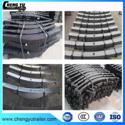 Germany Types of 12t Leaf Spring Tandem Axle Mechanical Spare Part 13t Semi Truck Suspension for Tra