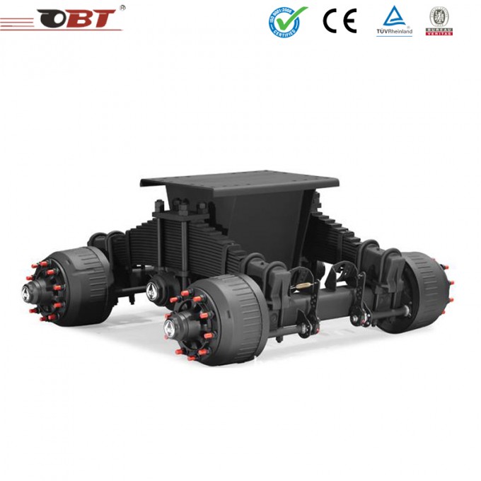 Semi Trailer/Truck 2 Axle Type BPW Bogie Suspension Image1