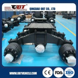 Heavy Truck Trailer 2 Axle Bogie Suspension