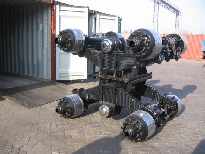 32t BPW W Bogie Suspension for Truck Trailer Image1