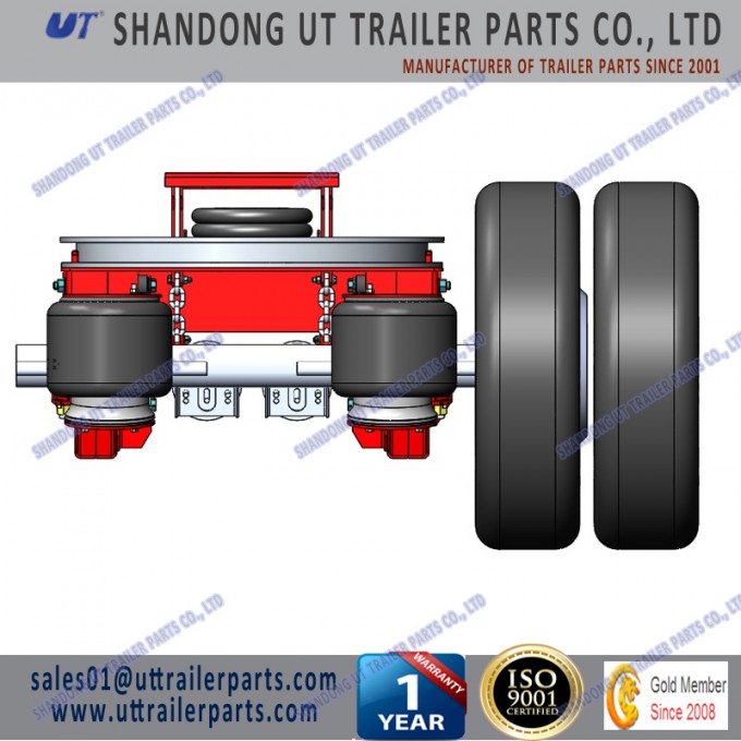 Trailer Air Suspension with Turntable Bracket Image1