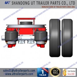 Trailer Air Suspension with Turntable Bracket
