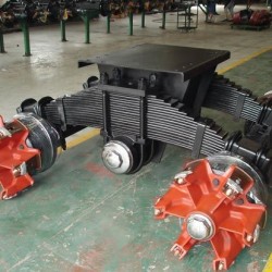 Bogie Single Point Semi Trailer Drum Boogie Suspension