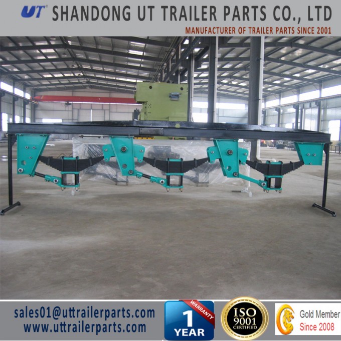 13 Tons Germany Type BPW Overslung Suspension with Leaf Spring Image1
