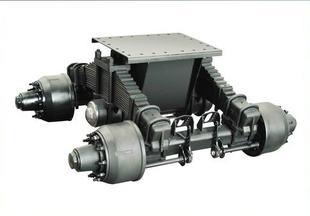 36t Trailer Tandem Axle Bogie Suspension Image1