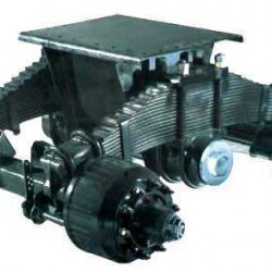 28t High Mounting Hub Axle Type Single Point Suspension