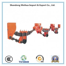 3 Axle 13t American Type Semi Trailer Mechanical Suspension