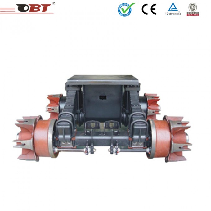 Spring Type Germany Axle 32 Ton Single-Point Bogie Suspension Image1