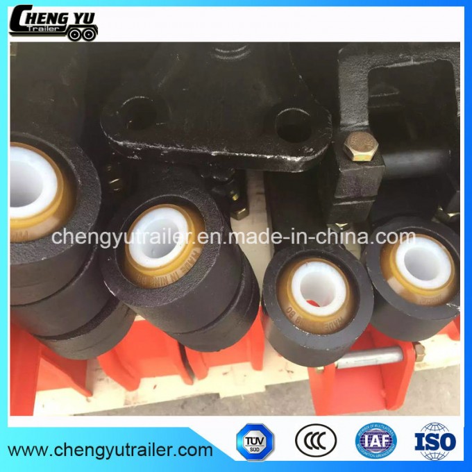 German Type Leaf Spring Mechanical Suspension for Heavy Duty Semi Trailer Image1