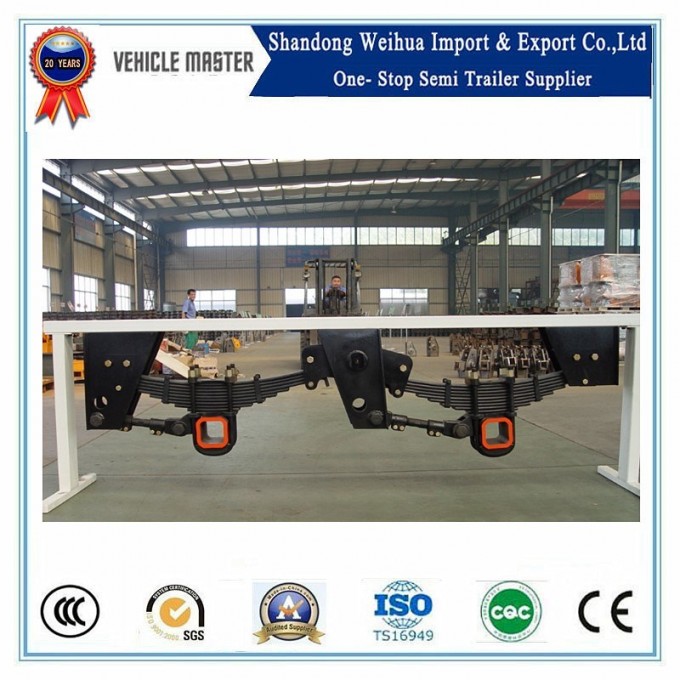 High Quality 16tons 2 Axles German Type Trailer Suspension From China Manufacturer Image1