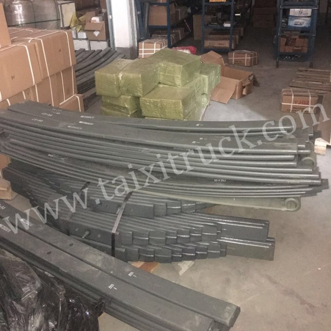 Wg9725520286 Front and Rear Steel Leaf Spring Assy. for HOWO Truck Image1