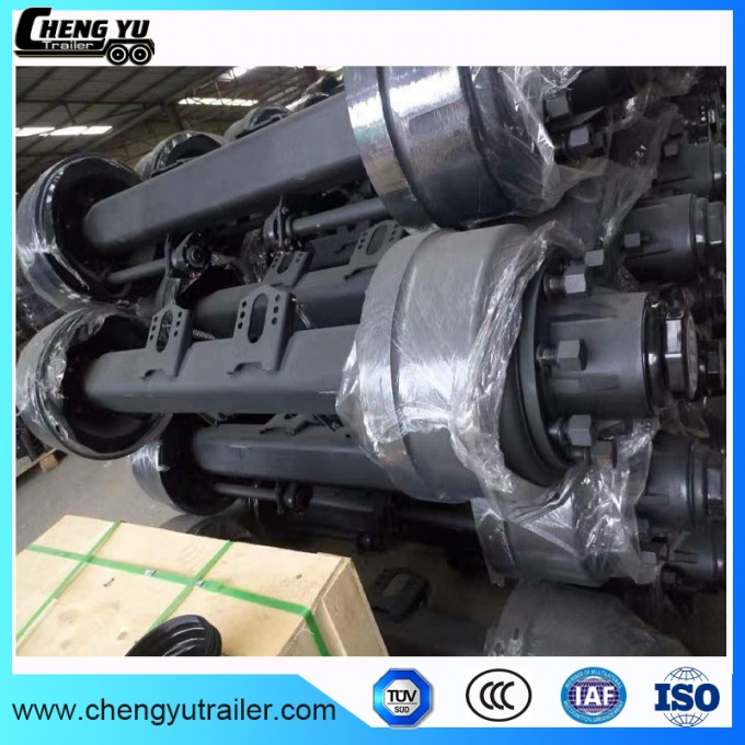 Factory 9-16ton 10 Bolt Wheel Hub Heavy Duty Truck Semi Trailer Rear Axle (Outboard) Image1