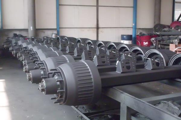 Germany Type BPW Truck Trailer Axle with 16t Image1