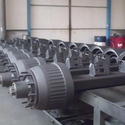 Germany Type BPW Truck Trailer Axle with 16t