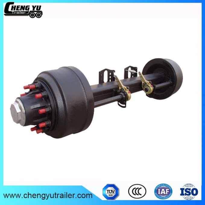 Outboard Brake Drum Heavy Duty Truck Semi Trailer Axles Image1