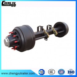 Outboard Brake Drum Heavy Duty Truck Semi Trailer Axles