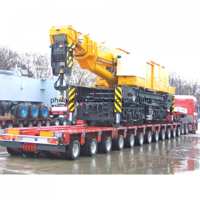 Transport Heavy Equipment Hydraulic Rotary Axles Modular Image1