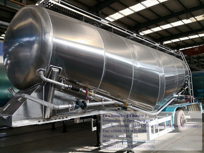 3 Axle Aluminium Alloy Bulk Cement Image1