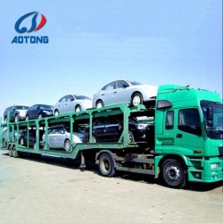 Heavy Duty Double/Tri Axle for 6/8cars Transporting Car Carrier Trailers