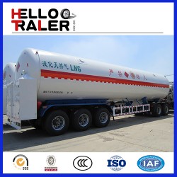 China Made Good Price 3 Axle 52.6 M3 Lngtrailer