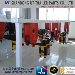 Fuwa Type Mechanical Suspension Three Axle / Tridem Overlung / Underslung with Leaf Spring