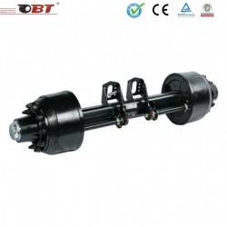 16t American Type Trailer Parts Axle with Brake Drum