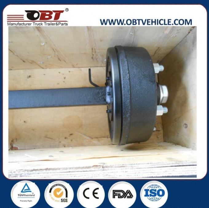 Trailer Wheels Parts and Trailer Tires Agricultural Trailer Axle Image1
