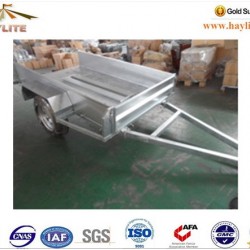 Hot DIP Galvanized 8*4 with Single Axle Luxury Model