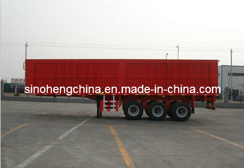 Good Quality Box Cargo Semi Trailer 3 Axles Image1