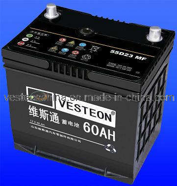 12V Lead Acid Dry and Mf Car Battery Truck Battery Image1