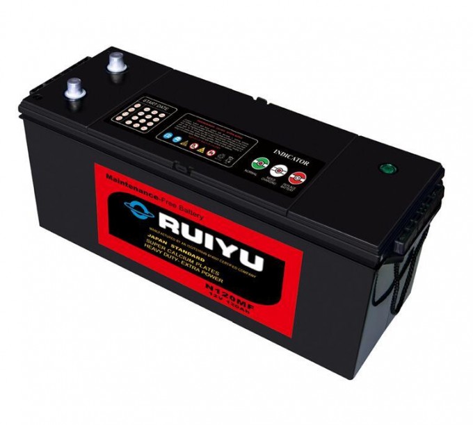 Korean Battery for Truck N120 12V120ah Truck Battery Image1