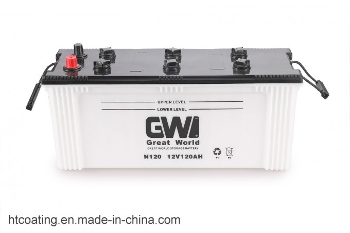 N120 Dry Charged Lead Acid Truck Battery (115F51) Image1