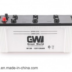 N120 Dry Charged Lead Acid Truck Battery (115F51)