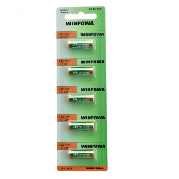 12V Alkaline Non Rechargeable A23 / 23A Truck Alarm Battery Image1