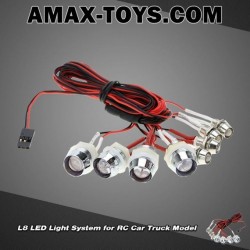 911025- L8 LED Light System for RC Car Truck Model