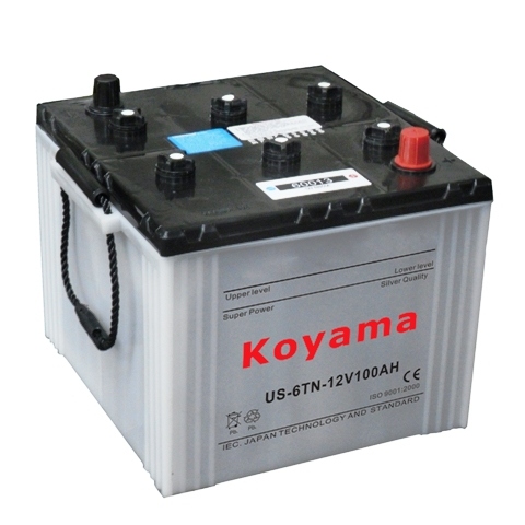 Us6tl/Us6tn Starting Dry Charged Truck Battery 12V100ah/125ah Image1