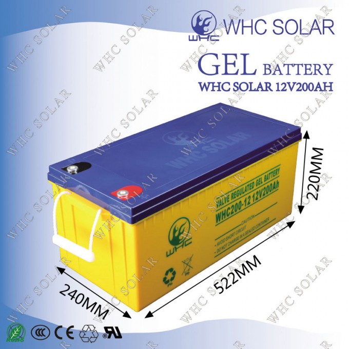 Whc High Quality Recharge 12V and 24V 150ah Truck Battery for Sale Image1