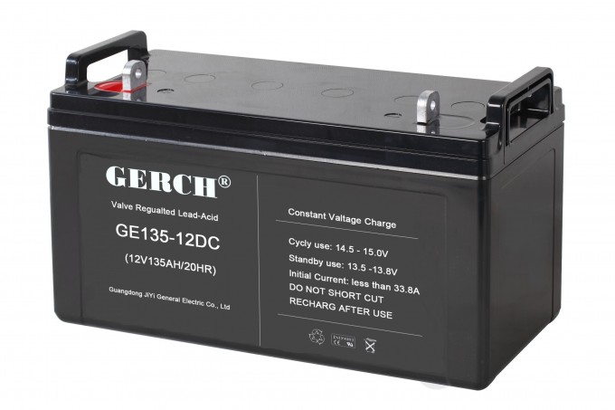 12V 135ah Maintenance Free Battery Forklift Battery Wheel Chair Battery Scooter Battery Power Tool B Image1