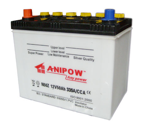 DIN-Standard 12V 50ah Battery Car Battery Truck Battery Image1