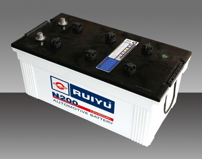 Dry Charged Heavy Duty Truck Battery N200 12V200ah Image1