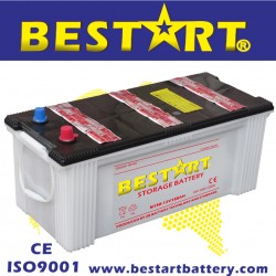 N150 12V 150ah Dry Charged Car Battery Truck Battery