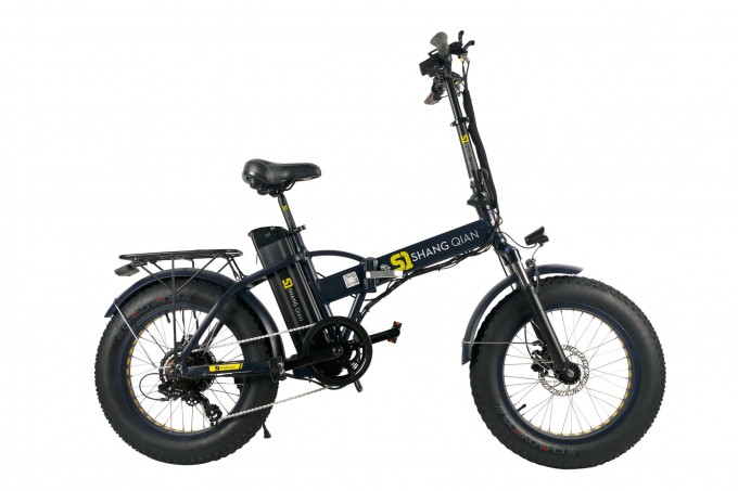 Folding Electric Fat Tire Bike Image1