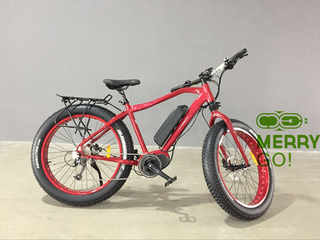 High Quality Ce Approved Center Motor Electric Fat Tire Bike Image1