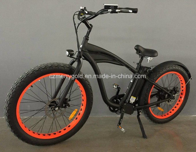 New 26" Powerful Fat Tire Electric Bicycle with 48V 500W Image1