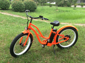 48V 500W Popular Fat Tyre Electric Bike for Ladies Image1
