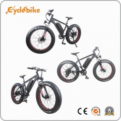 26" 48V 750W 4" Wide Fat Tire Electric Bike