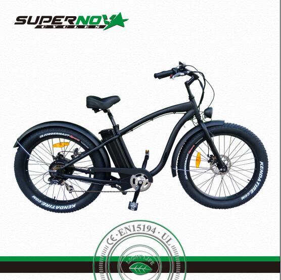 Ce Fat Tire Electric Bicycle for Europe Image1