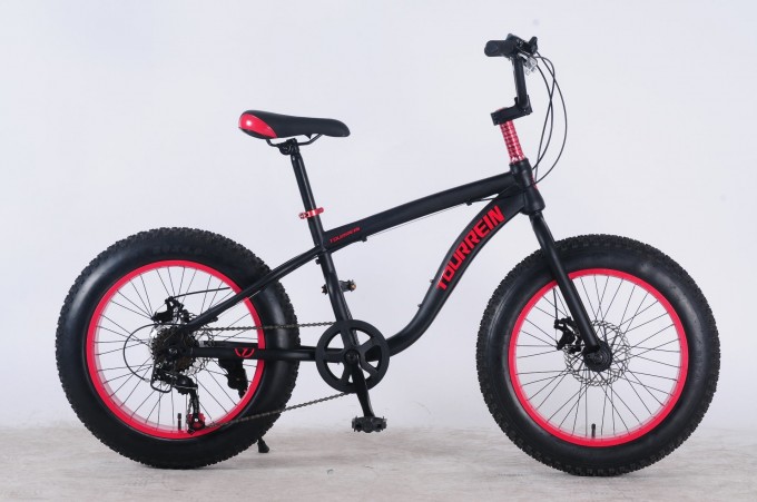 20′′ Steel Disc Brake 7 Speed Fat Snow Tire Bike Image1