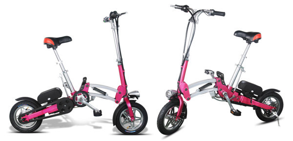 12 Inch Folding Fat Tire Electric Bike Image1