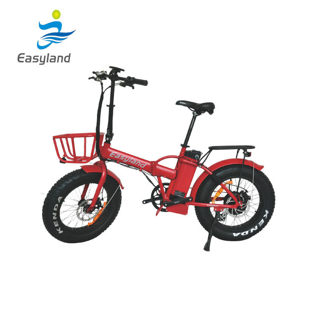 2018 Chinese Manufacturer 20inch Fat E-Bike 48V 500W Electric Bike Fat Tire Image1